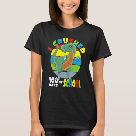 100 Days Smarter 100th Day Of School Teacher Crush Tシャツ (正面)