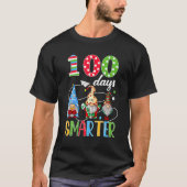 100 Days Smarter Gnome 100th Day Of School Men Kid Tシャツ (正面)
