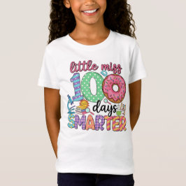 100 Days Smarter – Happy 100 Days of School Tシャツ