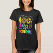 100 Days Smarter Happy 100th Day Of School Student Tシャツ (正面)
