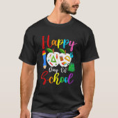 100 Days Smarter Happy 100th Day Of School Student Tシャツ (正面)