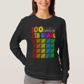 100 Days Smarter Seventh Grade 100th Day Of School Tシャツ (正面)