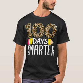 100 Days Smarter Teacher or Student 100th Day of s Tシャツ
