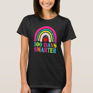 100 Days Smarter Teacher Or Student 100th dayLeopa Tシャツ