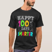 100 Days Smarter Teachers Costume 100 Days Student Tシャツ (正面)