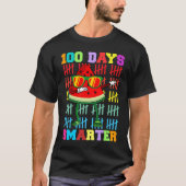 100 Days Smarter watermelon Teacher Kids Tシャツ (正面)