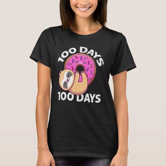 100 Days Sprinkled With Fun 100th Day Of School Te Tシャツ (正面)