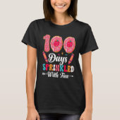 100 Days Sprinkled With Fun Sprinkles Cupcake Sch Tシャツ (正面)