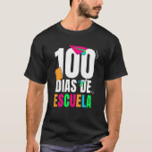 100 Dias De Escuela Class Kids 100 Days Of School  Tシャツ (正面)