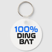 100% dingbat キーホルダー (正面)