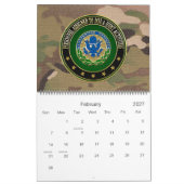 [100] DOD & Joint Activities DUI Special Edition カレンダー (2月 2027)