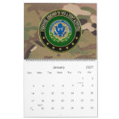 [100] DOD & Joint Activities DUI Special Edition カレンダー (1月 2027)
