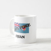 100% FIJIAN コーヒーマグカップ (正面左)