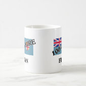 100% FIJIAN コーヒーマグカップ (中央)