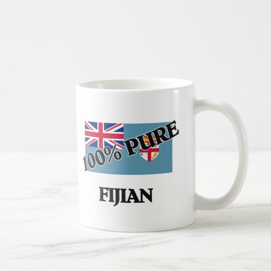 100% FIJIAN コーヒーマグカップ (右)