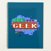 100% Geek プランナー手帳 (正面)