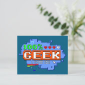 100% Geek ポストカード (スタンド正面)