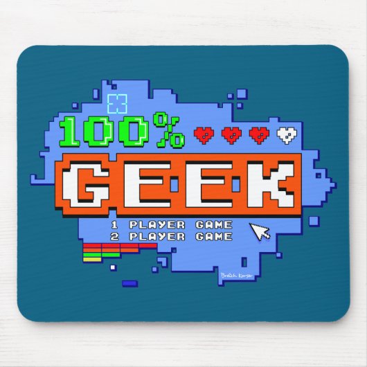 100% Geek マウスパッド (正面)
