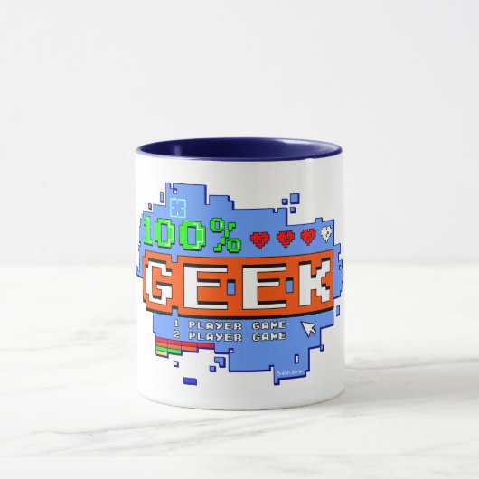100% Geek マグカップ (中央)