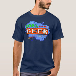 100% Geek Tシャツ