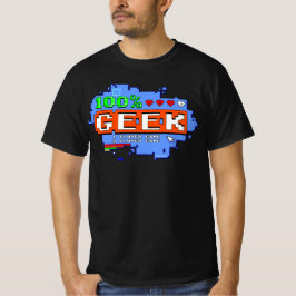 100% Geek Tシャツ
