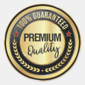 100% Guaranteed Premium Quality ラウンドシール (正面)