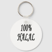 100% HALAL キーホルダー (正面)