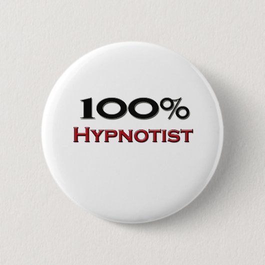 100% Hypnotist 缶バッジ (正面)