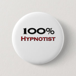 100% Hypnotist 缶バッジ