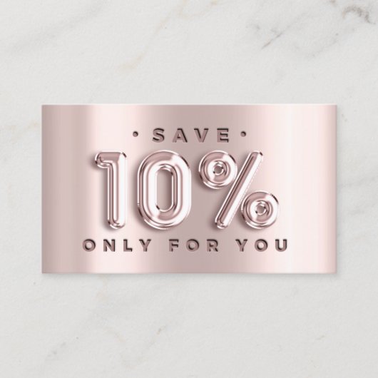 100 INSERT QRCODE 10%OFFカスタムロゴバラ赤面 名刺 (正面)