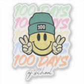 100 jours de classe, cent jours de classe シール (正面)