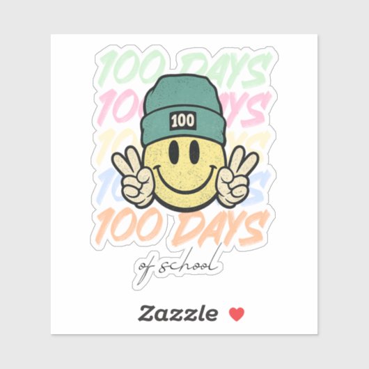 100 jours de classe, cent jours de classe シール (シート)