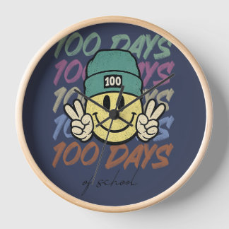 100 jours de classe, cent jours de classe 壁時計