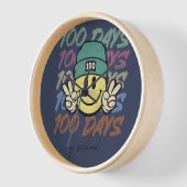 100 jours de classe, cent jours de classe 壁時計 (傾斜)