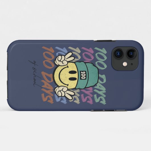 100 jours de classe, cent jours de classe Case-Mate iPhoneケース (裏面(横))