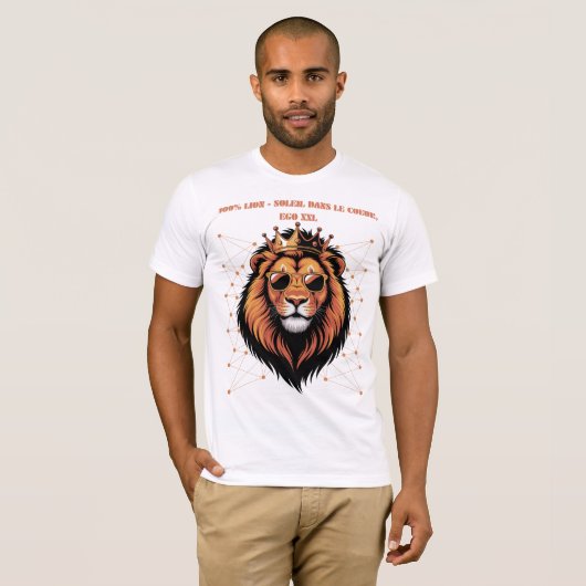 100 % LION Tシャツ (正面フル)