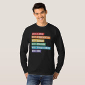 100 Love Equality Loud一緒に私誇りを持ったLgbt Prid Tシャツ (正面フル)