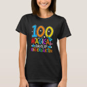100 Magical Days Of Kindergarten  Student Teacher  Tシャツ (正面)