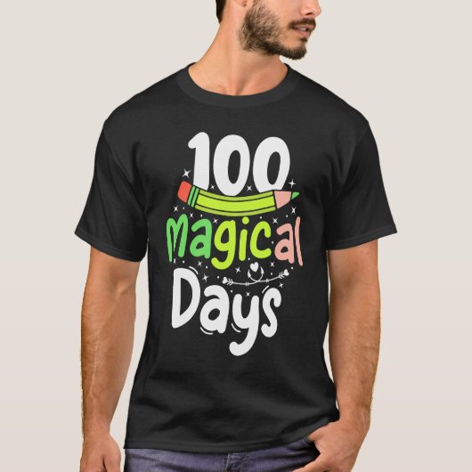 100 Magical Days of School Tシャツ (正面)