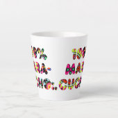 100% Maracucho!♡ラテマグカップ カフェラテマグ (正面)