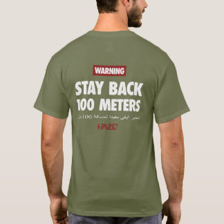 100 Meters Olive Tee for Military Vets, Havoc7 Tシャツ