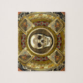 [100] Mictlantecuhtli -死のアステカな神 ジグソーパズル (縦)