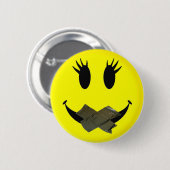 100 MPHの女の子 缶バッジ (正面&裏面)