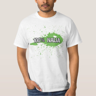 100%Naija Tシャツ