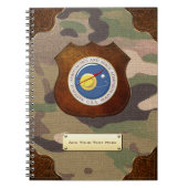 [100] NASAエンブレム[3D] ノートブック (正面)