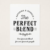 100 No Holeのパック完璧なブレンドメッセージカード (裏面)