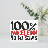 100% Parcelero, ya tu sabes ポストカード (スタンド正面)