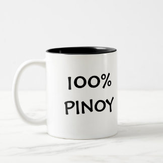 100%PINOYマグ ツートーンマグカップ