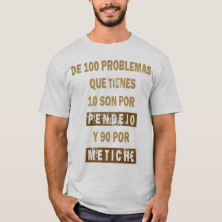 100 problemas tシャツ