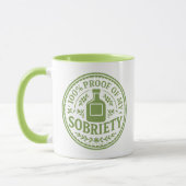100% Proof of My Sobriety - Mug マグカップ (左)